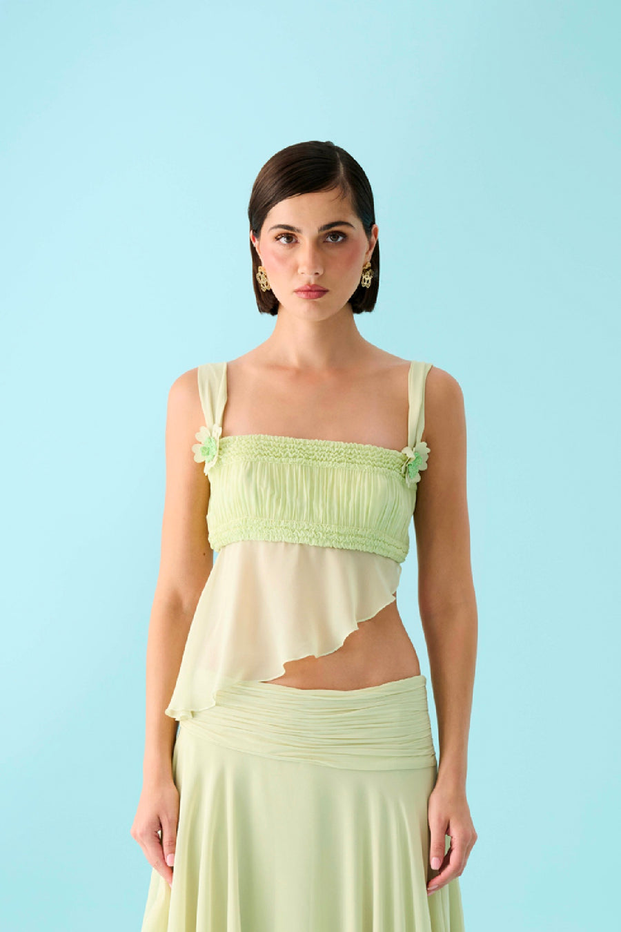 Chloranthus Floral Top