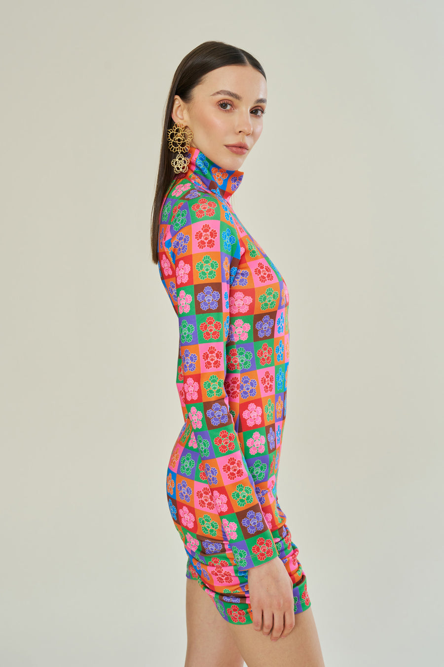 Polychrome Icon Dress