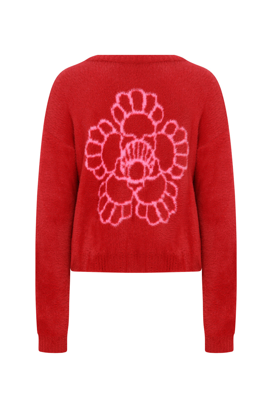 Hot Roseberry Oversize Iconic Knit