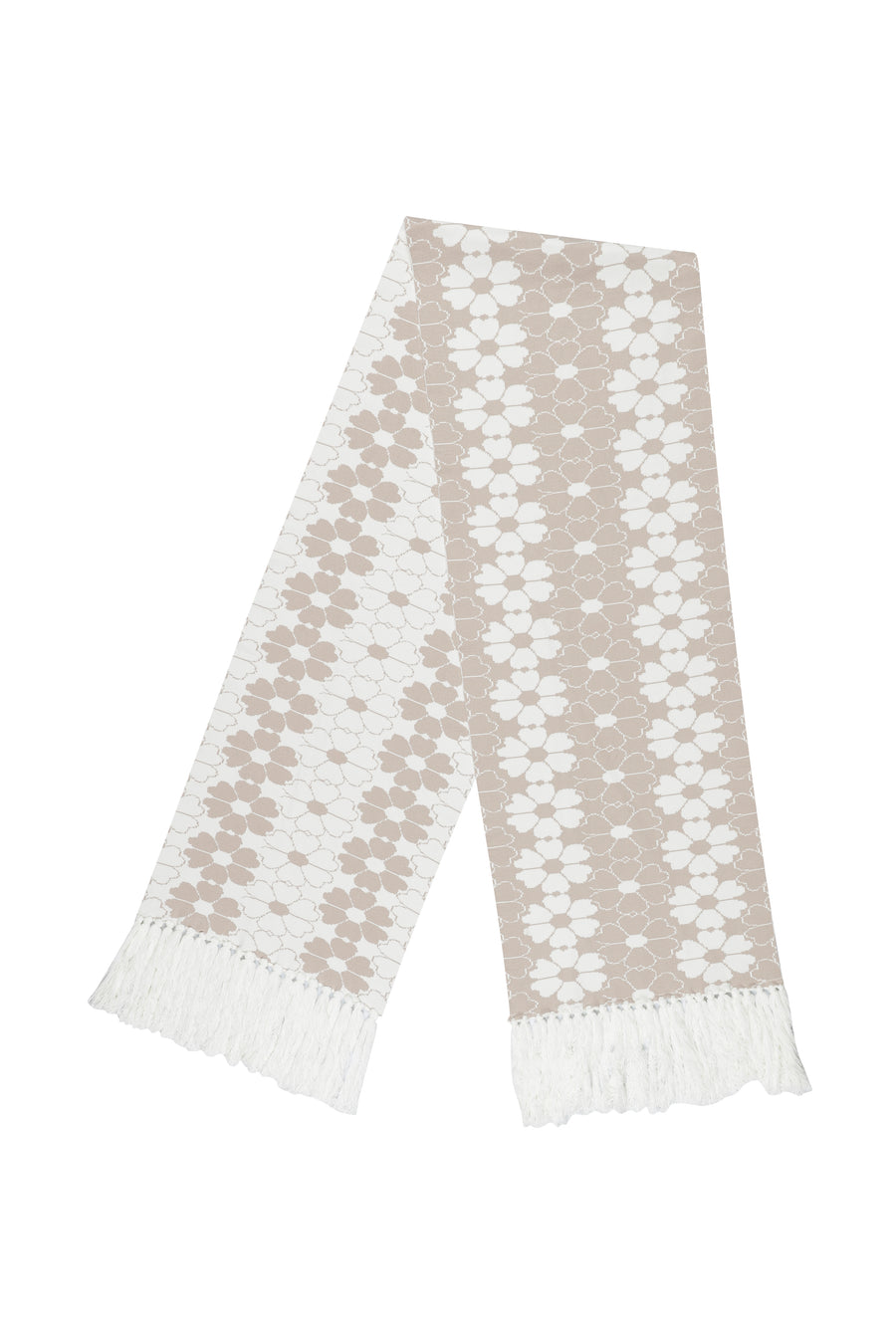 Desert Bloom Knit Scarf