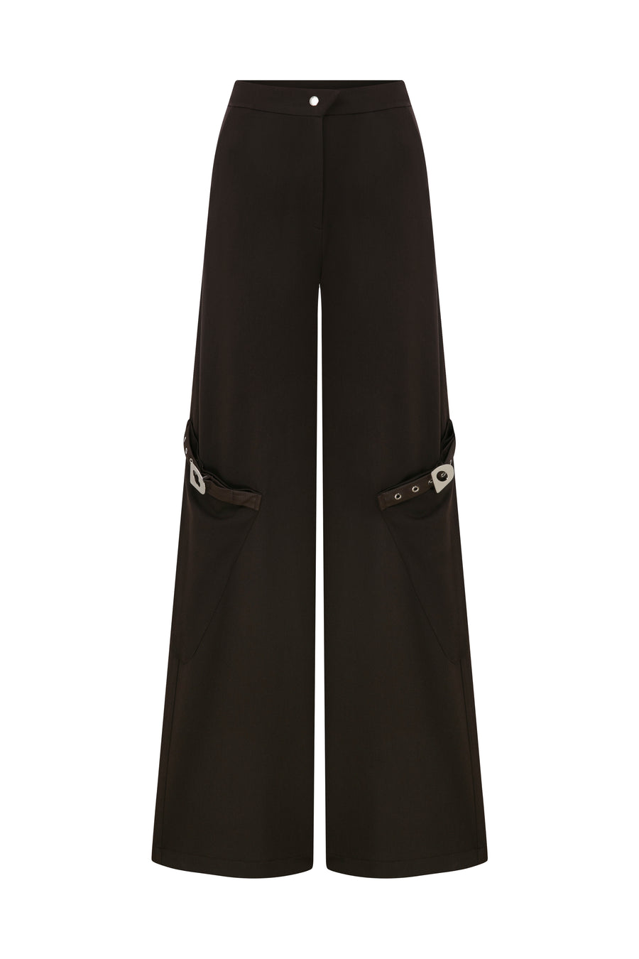 LEATHER BELT DETAILED PANT