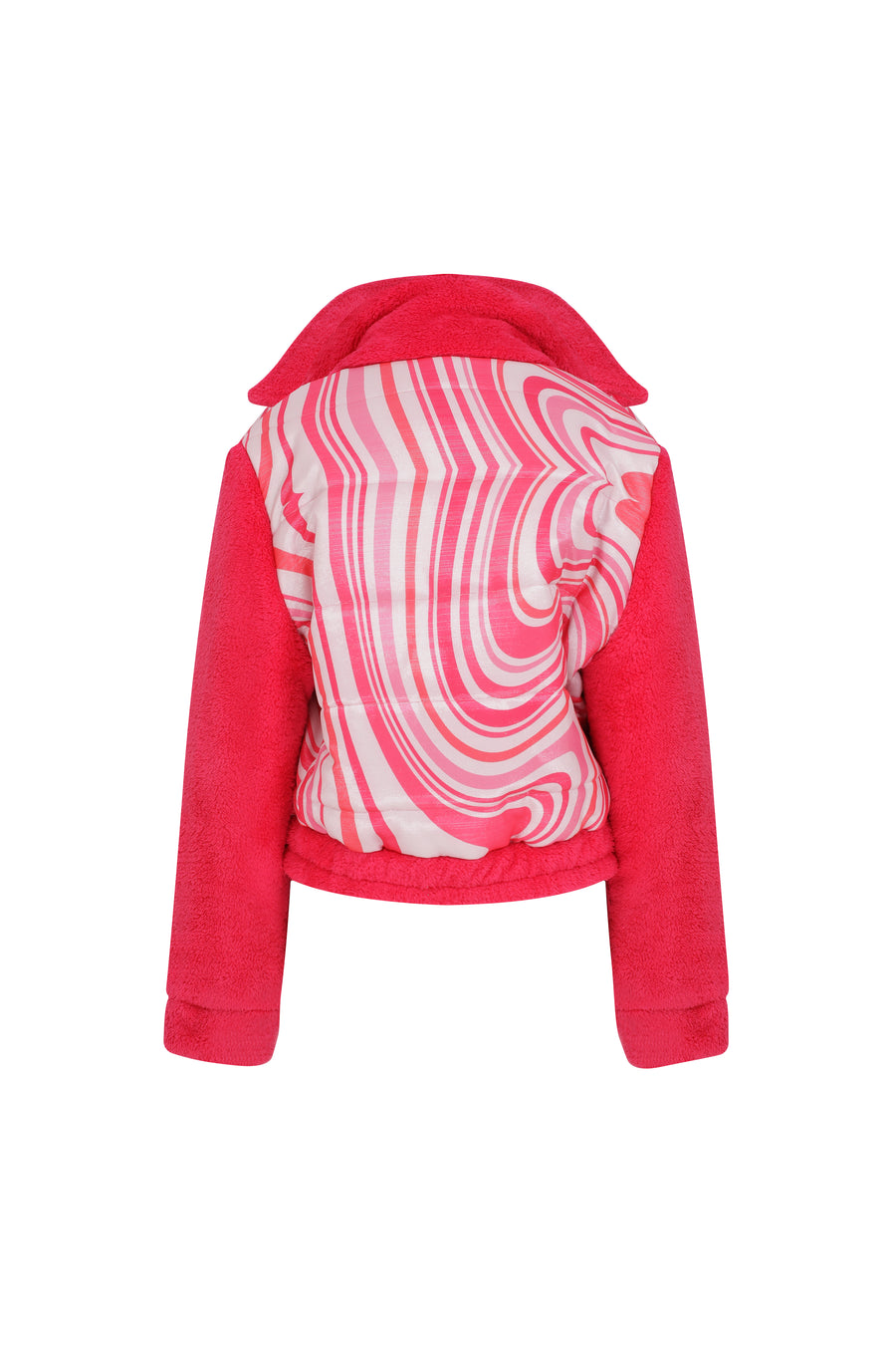 Psychedelic Fushsia Bomber Jacket